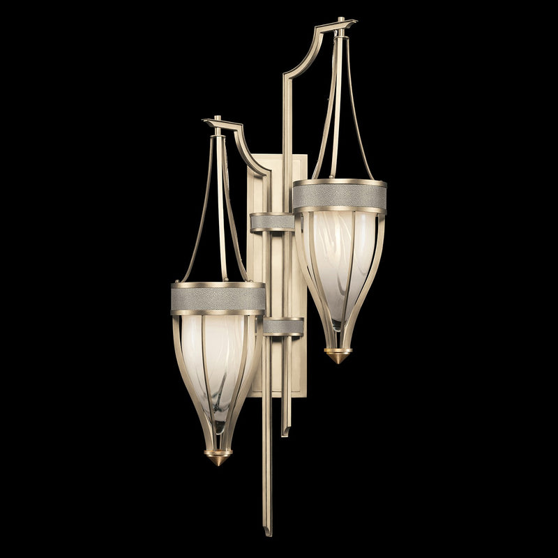 Fine Art 100041-612 Two Light Wall Sconce, Gold