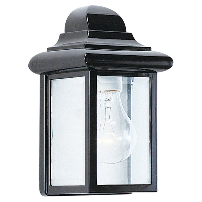 Generation Lighting 8588-12 One Light Outdoor Wall Lantern, Black