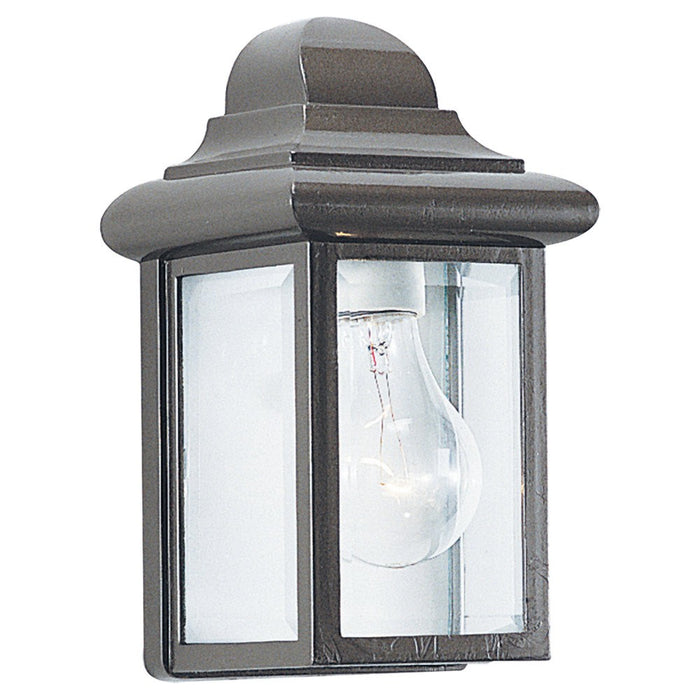 Generation Lighting 8588-10 One Light Outdoor Wall Lantern, Bronze