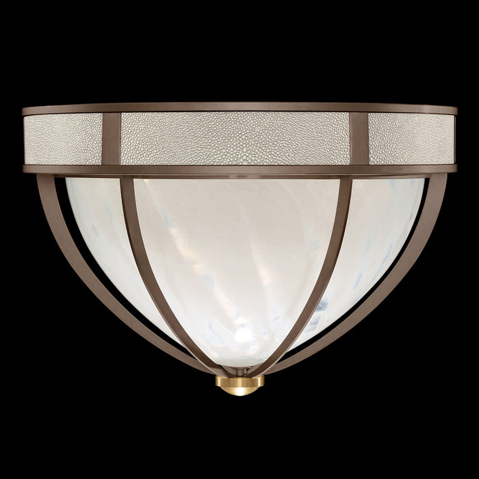 Fine Art 100042-212 Three Light Flush Mount, Bronze