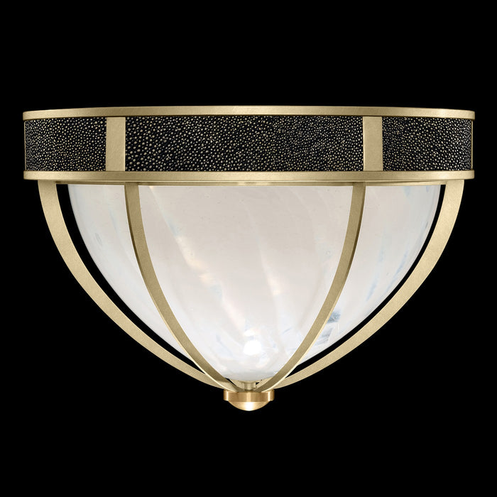 Fine Art 100042-513 Three Light Flush Mount, Gold