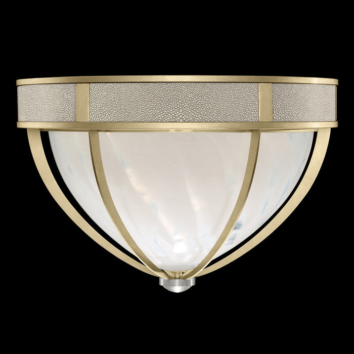 Fine Art 100042-522 Three Light Flush Mount, Gold