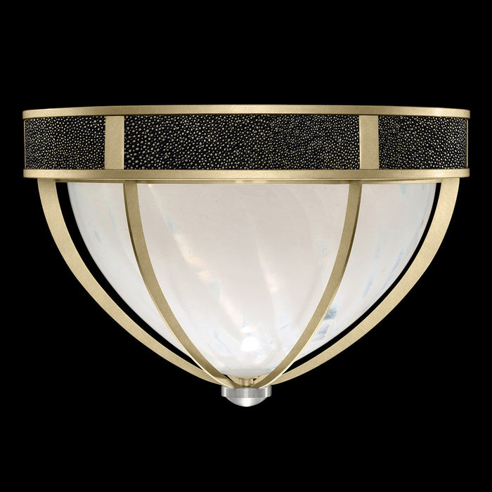 Fine Art 100042-523 Three Light Flush Mount, Gold