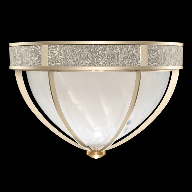 Fine Art 100042-612 Three Light Flush Mount, Gold