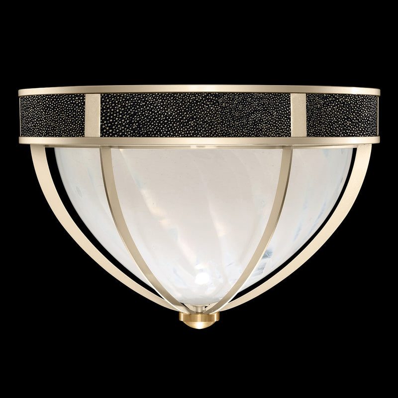 Fine Art 100042-613 Three Light Flush Mount, Gold
