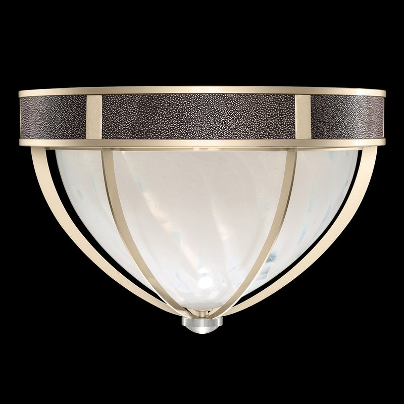 Fine Art 100042-621 Three Light Flush Mount, Gold