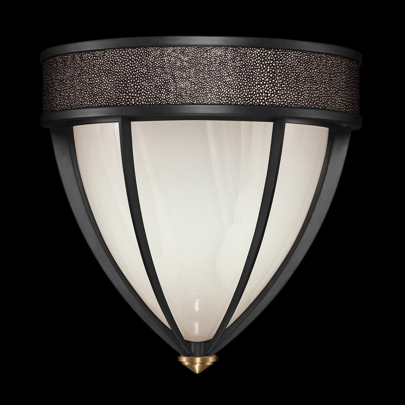 Fine Art 100043-111 One Light Wall Sconce, Black
