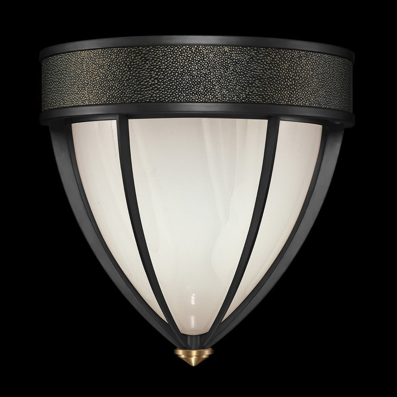 Fine Art 100043-113 One Light Wall Sconce, Black