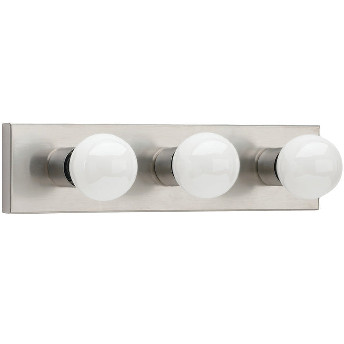 Generation Lighting 4737-98 Three Light Wall / Bath, Brushed Stainless