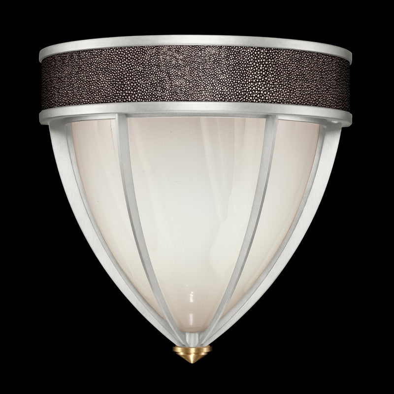 Fine Art 100043-411 One Light Wall Sconce, Silver