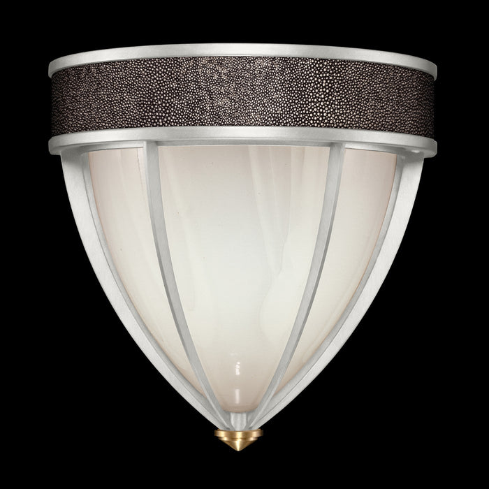 Fine Art 100043-411 One Light Wall Sconce, Silver