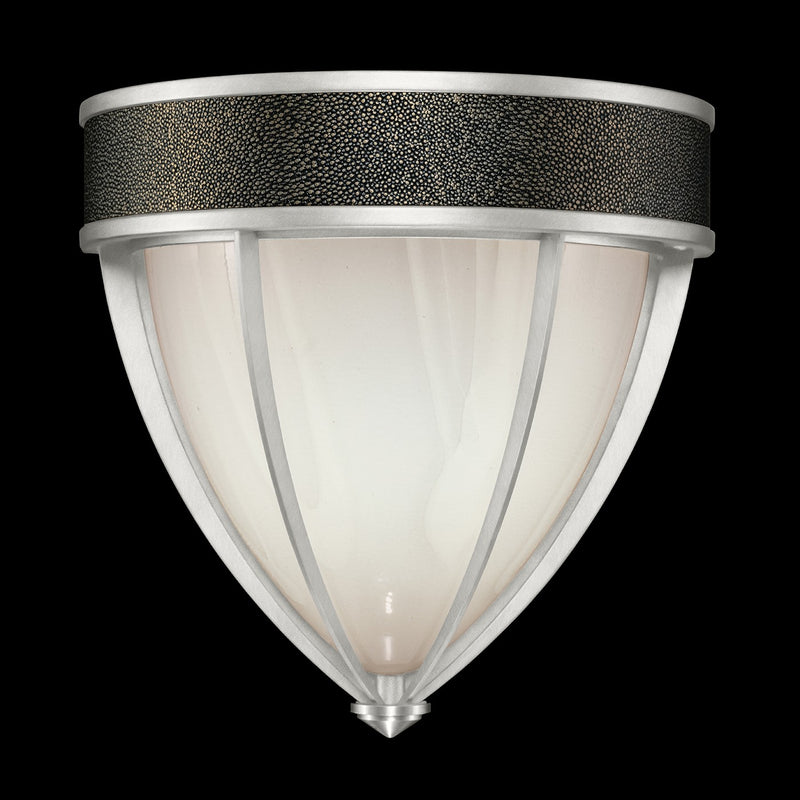 Fine Art 100043-423 One Light Wall Sconce, Silver