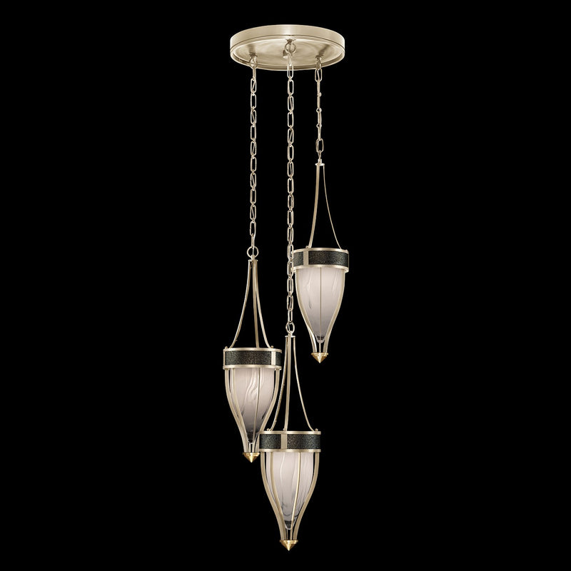 Fine Art 100044-613 Three Light Pendant, Gold