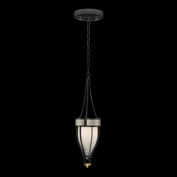 Fine Art 100045-112 One Light Pendant, Black