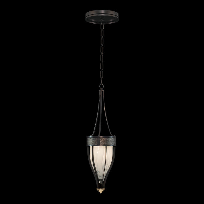 Fine Art 100045-113 One Light Pendant, Black