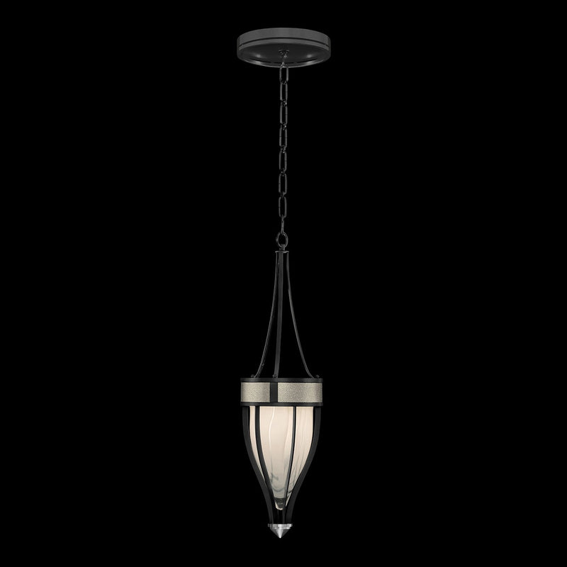 Fine Art 100045-122 One Light Pendant, Black