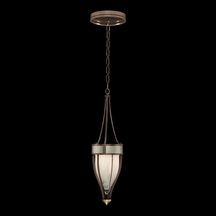 Fine Art 100045-212 One Light Pendant, Bronze