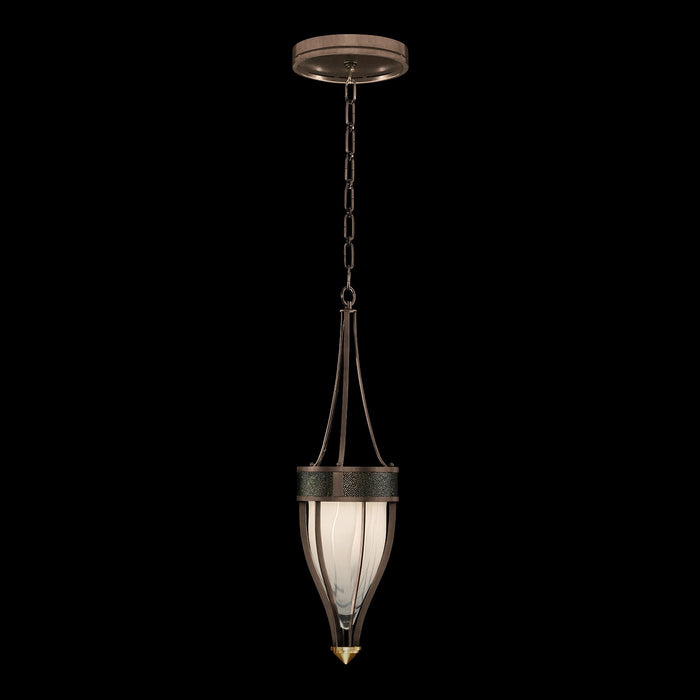 Fine Art 100045-213 One Light Pendant, Bronze
