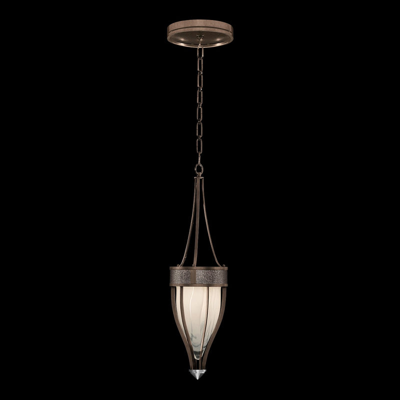 Fine Art 100045-221 One Light Pendant, Bronze