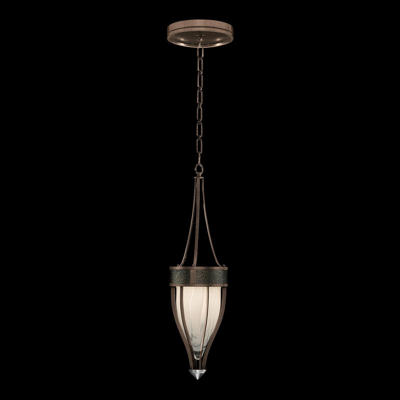 Fine Art 100045-223 One Light Pendant, Bronze
