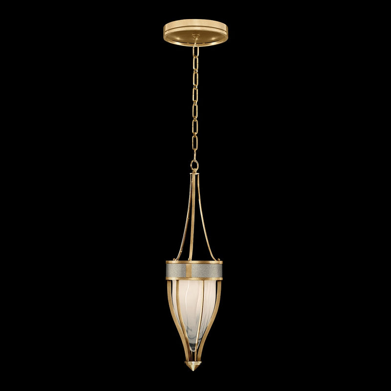 Fine Art 100045-312 One Light Pendant, Gold