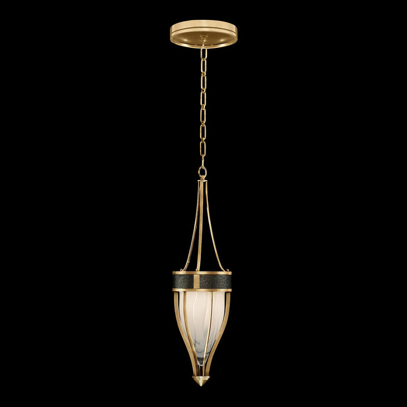 Fine Art 100045-313 One Light Pendant, Gold