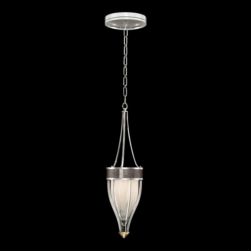 Fine Art 100045-411 One Light Pendant, Silver