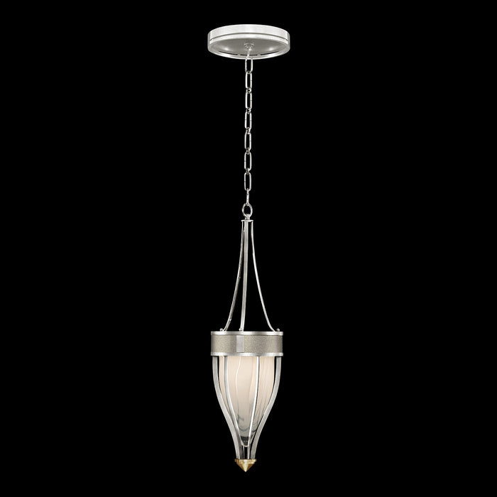 Fine Art 100045-412 One Light Pendant, Silver