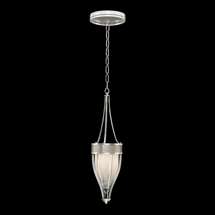 Fine Art 100045-422 One Light Pendant, Silver