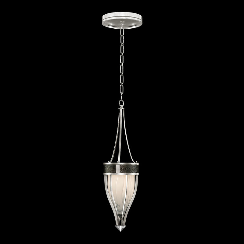 Fine Art 100045-423 One Light Pendant, Silver