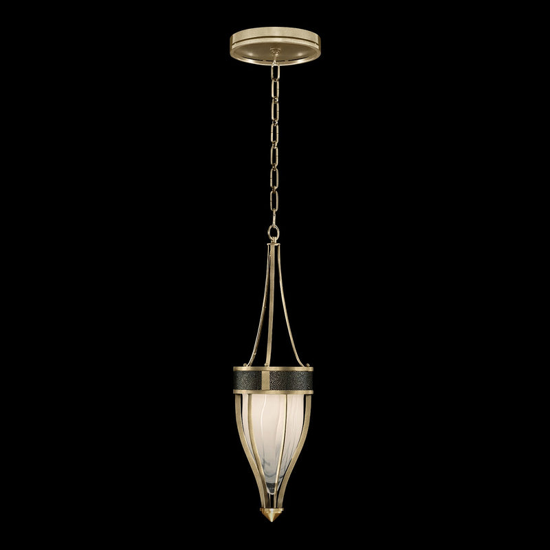 Fine Art 100045-513 One Light Pendant, Gold