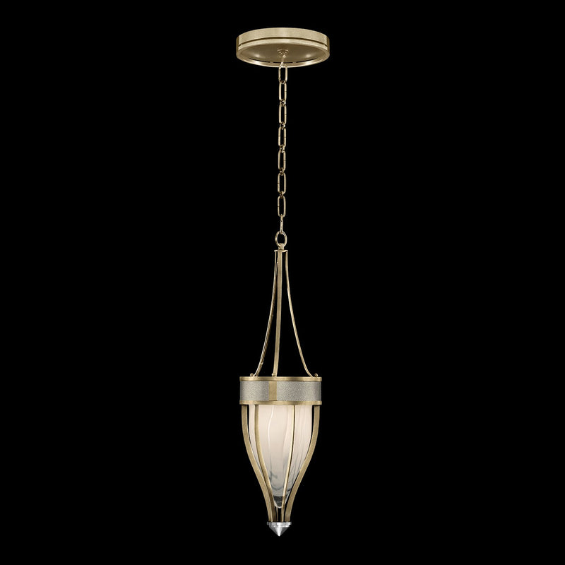 Fine Art 100045-522 One Light Pendant, Gold