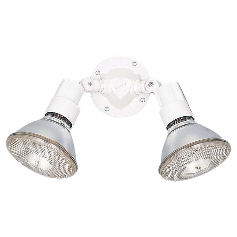 Generation Lighting 8642-15 Two Light Flood Light, White