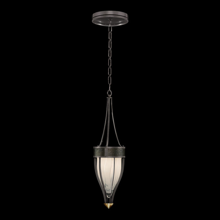 Fine Art 100045-713 One Light Pendant, Black