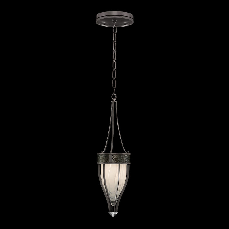 Fine Art 100045-723 One Light Pendant, Black