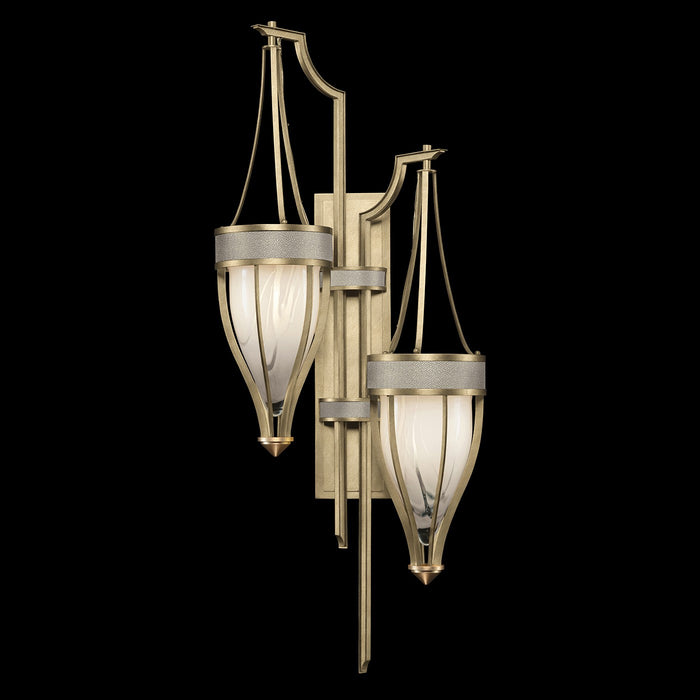 Fine Art 100046-512 Two Light Wall Sconce, Gold