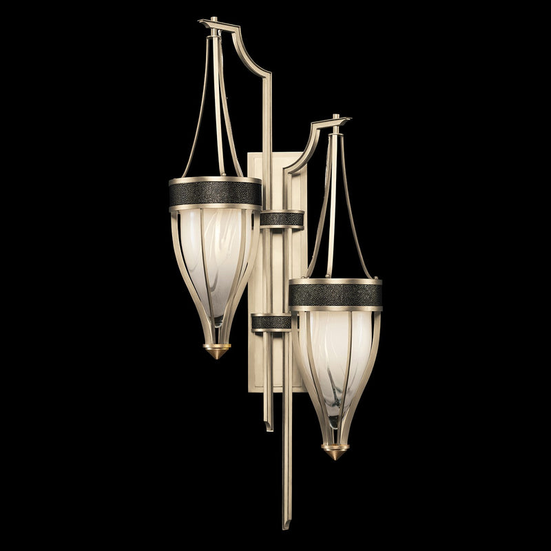 Fine Art 100046-613 Two Light Wall Sconce, Gold