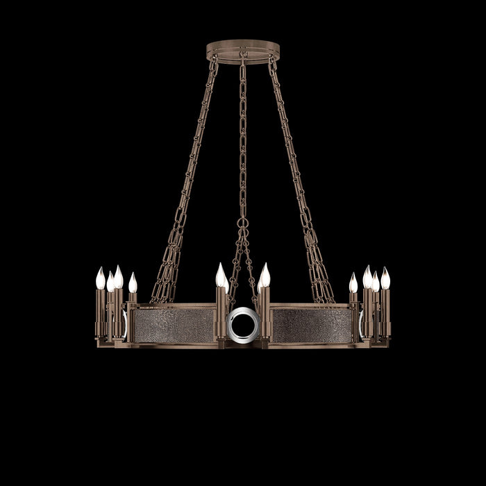 Fine Art 100047-221 12 Light Chandelier, Bronze