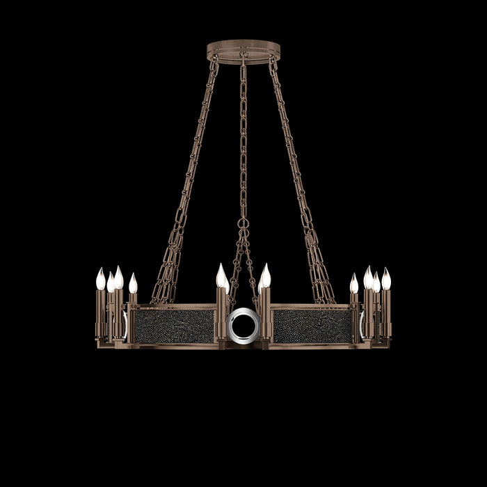 Fine Art 100047-223 12 Light Chandelier, Bronze