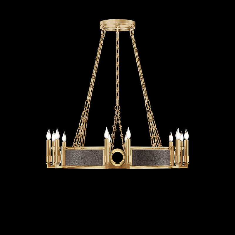 Fine Art 100047-311 12 Light Chandelier, Gold
