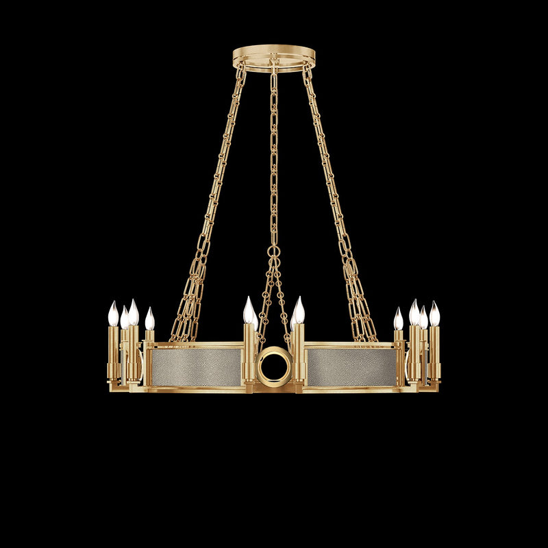 Fine Art 100047-312 12 Light Chandelier, Gold