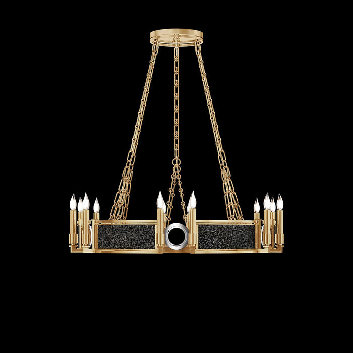 Fine Art 100047-323 12 Light Chandelier, Gold