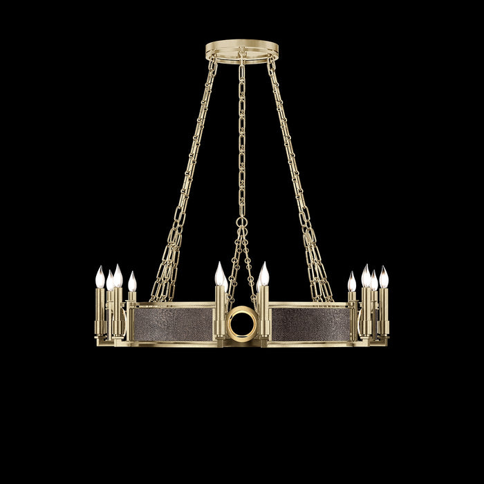 Fine Art 100047-511 12 Light Chandelier, Gold