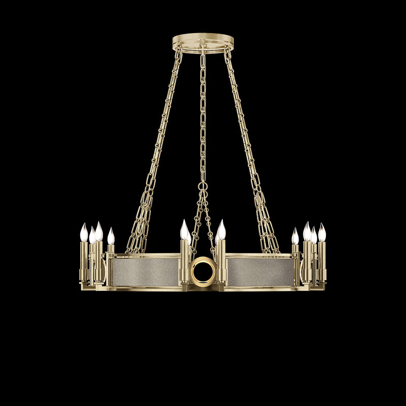 Fine Art 100047-512 12 Light Chandelier, Gold