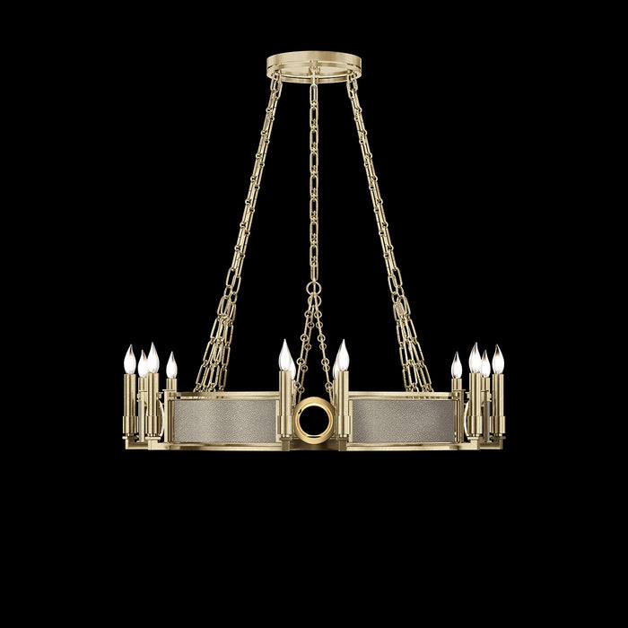 Fine Art 100047-512 12 Light Chandelier, Gold