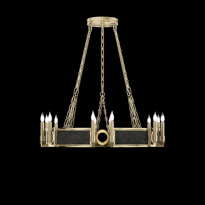 Fine Art 100047-513 12 Light Chandelier, Gold