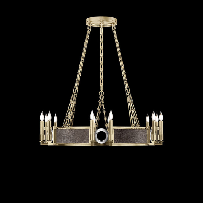 Fine Art 100047-521 12 Light Chandelier, Gold