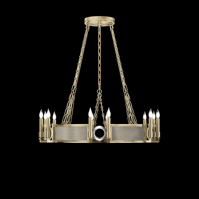 Fine Art 100047-522 12 Light Chandelier, Gold