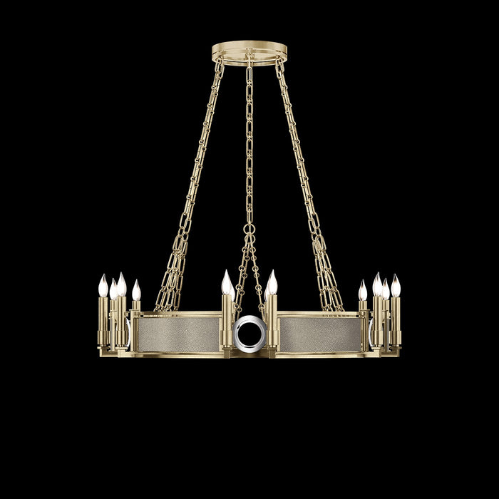 Fine Art 100047-522 12 Light Chandelier, Gold
