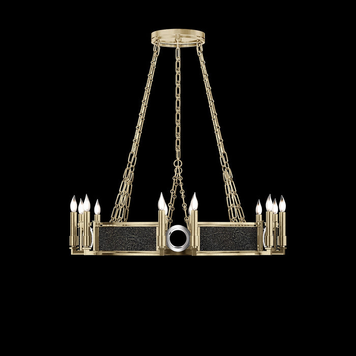 Fine Art 100047-523 12 Light Chandelier, Gold